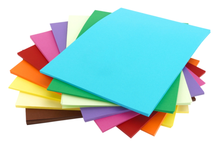 Papier léger multicolore, format A4 - 500 feuilles - Papiers Format A4 – 10doigts.fr