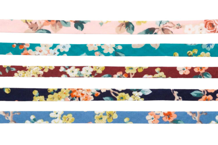 ruban fleuris - Rubans – 10doigts.fr