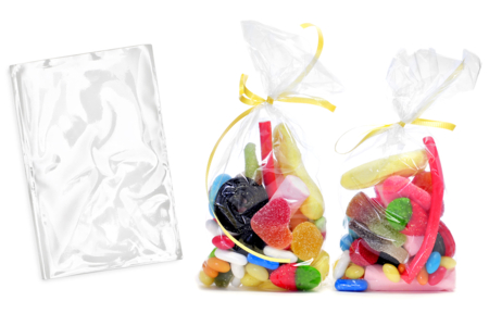 Pochettes en papier cristal transparent - Feuilles en plastique – 10doigts.fr