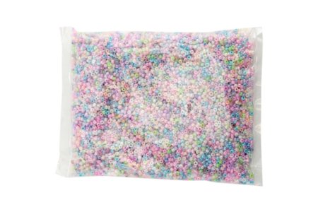 Perles de rocaille multicolores - 9000 perles - Perles Rocaille – 10doigts.fr