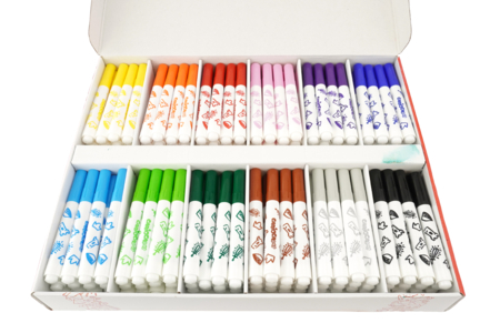 schoolpack école feutres enfnats bébés - Feutres 1er âge : l'éveil créatif et le graphisme des tout petits – 10doigts.fr