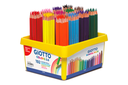Crayons de couleur GIOTTO Colors 3.0 - Crayons de couleurs – 10doigts.fr