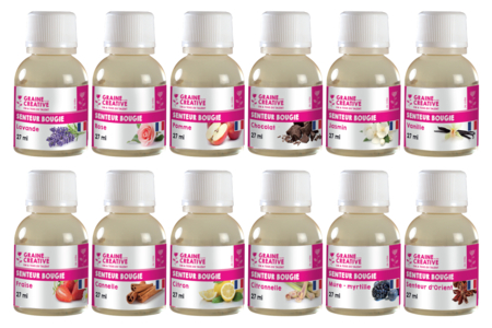 Parfums pour bougies - 27 ml - Parfums et Colorants Bougies – 10doigts.fr