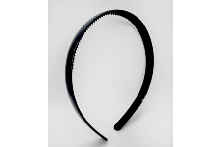 Serre-tête en plastique noir - Bijoux de cheveux – 10doigts.fr