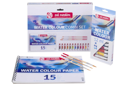 Set débutant aquarelle  - Couleurs aquarelle – 10doigts.fr