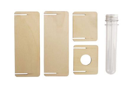 Soliflore en bois à personnaliser - nouveau modèle à monter - Home Déco – 10doigts.fr