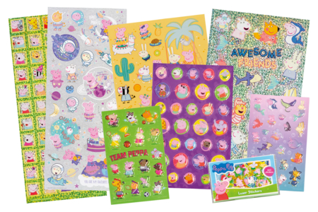 stickers gommettes enfants peppa pig - Stickers Fantaisies – 10doigts.fr