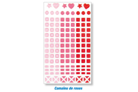 Carnets kraft déco stickers mosaïques - Tutos Objets décorés – 10doigts.fr