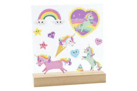stickers vitrostatiques licornes - Stickers Fantaisies – 10doigts.fr