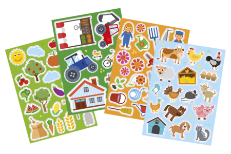 stickers vitrostatiques pour fenêtres - Gommettes Pédagogiques – 10doigts.fr