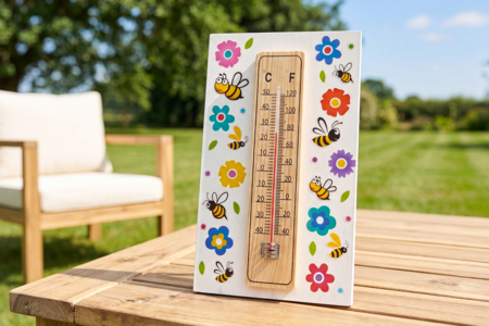 thermomètre DIY enfants printemps - Activités manuelles sur le thème de la météo – 10doigts.fr
