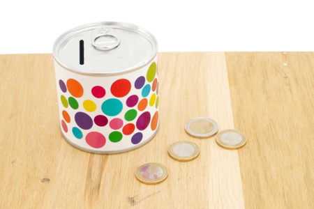 Tirelire boite de conserve - Boîtes à décorer – 10doigts.fr
