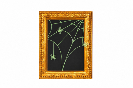 toile araignée brillante - Activités manuelles Halloween – 10doigts.fr