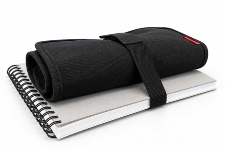 Trousse de dessin roll&go, 24 emplacements nomade - Accessoires de dessin Beaux-Arts – 10doigts.fr