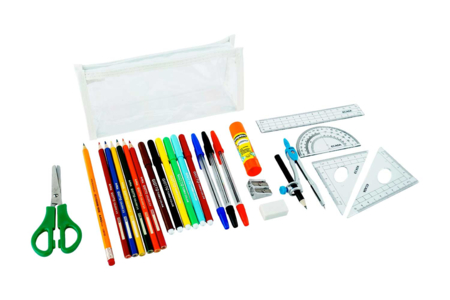 Trousse d’écolier garnie  - Indispensables Créatifs pour l'École – 10doigts.fr