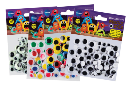 yeux mobiles adhésifs - Yeux mobiles – 10doigts.fr