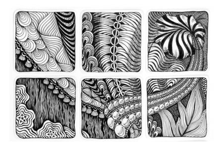 zentangle - Calligraphie, Ecriture – 10doigts.fr