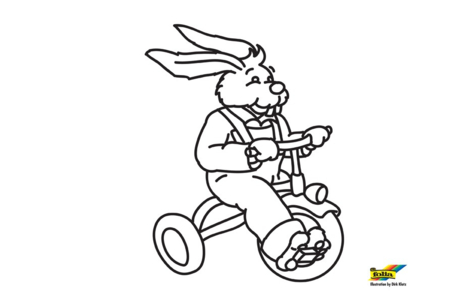 Coloriage Lapin 76 – 10doigts.fr