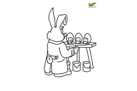 Coloriage Lapin83 – 10doigts.fr