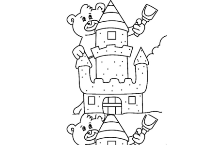 Coloriage Ourson 027 – 10doigts.fr