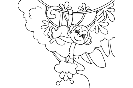Coloriage Animaux-jungle12 – 10doigts.fr