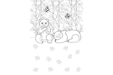 Coloriage Animaux-jungle13 – 10doigts.fr