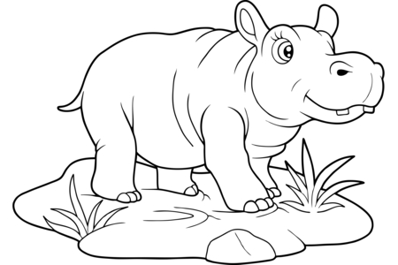 Coloriage Animaux-jungle2 – 10doigts.fr