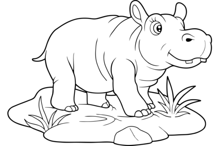 Coloriage Animaux-jungle2 – 10doigts.fr