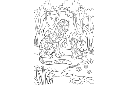 Coloriage Animaux-jungle6 – 10doigts.fr