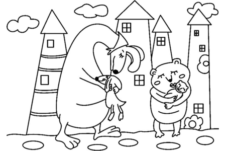 Coloriage Animaux-divers 10 – 10doigts.fr