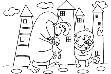 Coloriage Animaux-divers 10 – 10doigts.fr