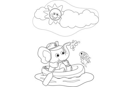 Coloriage Animaux-divers6 – 10doigts.fr