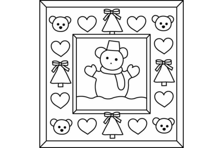 Coloriage Ours 02 – 10doigts.fr