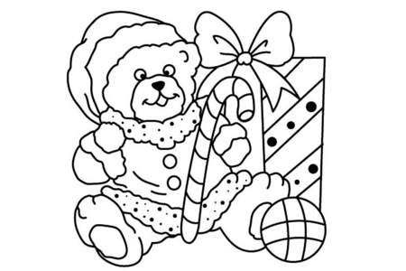 Coloriage Ours 03 – 10doigts.fr
