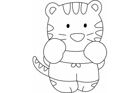 Coloriage Ourson 10 – 10doigts.fr
