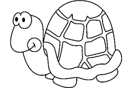 Coloriage Tortue 03 – 10doigts.fr