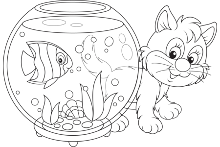 Coloriage Animaux-domestique1 – 10doigts.fr