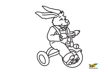 Coloriage Lapin 76 – 10doigts.fr