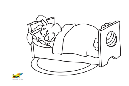 Coloriage Lapin n85 – 10doigts.fr