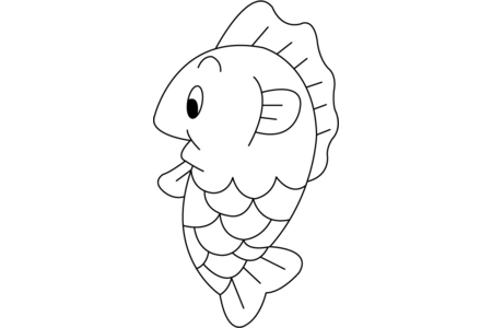 Coloriage Poisson 05 – 10doigts.fr
