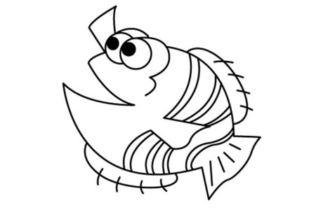 Coloriage Poisson 16 – 10doigts.fr