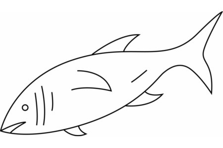 Coloriage Poisson 32 – 10doigts.fr