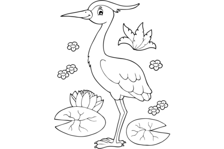 Coloriage Animaux-volants8 – 10doigts.fr