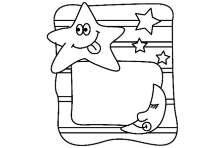 Coloriage Etoiles 01 – 10doigts.fr