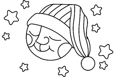 Coloriage Lune 02 – 10doigts.fr