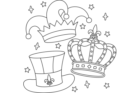 Coloriage Carnaval14 – 10doigts.fr