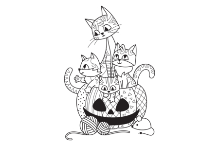 Coloriage Halloween 67 – 10doigts.fr