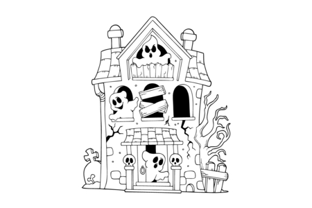Coloriage Halloween19 – 10doigts.fr