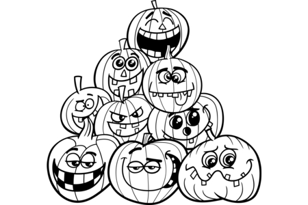 Coloriage Halloween2 – 10doigts.fr