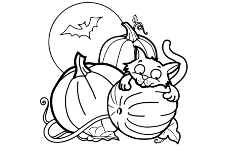 Coloriage Halloween21 – 10doigts.fr